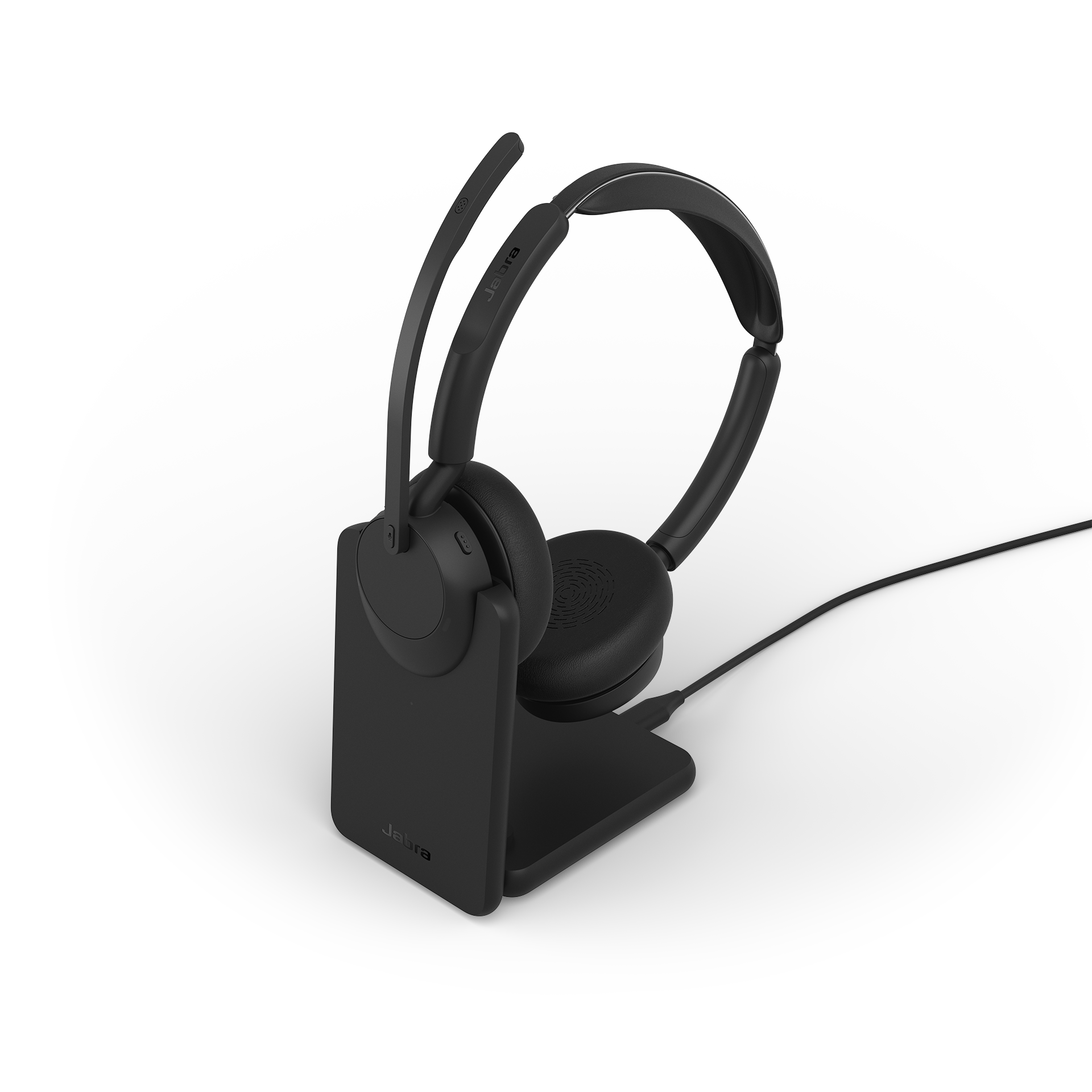 Jabra Evolve3 45 Stereo, LINK 390c, UC, Stand