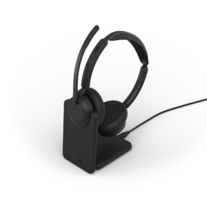 Jabra Evolve3 45 Stereo, LINK 390c, MS, Stand