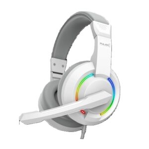 Armaggeddon Pulse 1 Chroma Gaming Stereo Wired Headphone mit Mic (White)