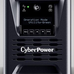 CyberPower USV, PR Tower-Serie, 750VA/750W, Line-Interactive, reiner Sinus, LCD, USB/RS232/CLOUD Interface,