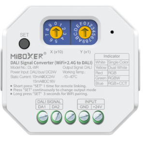 MiBoxer DL-WR DALI Signalwandler WiFi + 2,4GHz zu DALI
