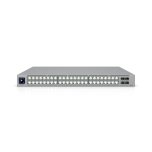Ubiquiti Switch full managed Layer3 52 Port • Stacking • 32x 10GbE • 16x 2,5GbE • 4x SFP28 • 19" • UniFi • ECS-48S