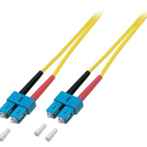LWL-2-Faser-Patchk. 10mtr.SC-SC, 9/125u, OS2, AD=3mm