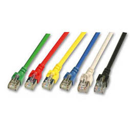 Patchkabel RJ45, CAT5e 100Mhz, 7.5m blau, S-FTP(SF/UTP)