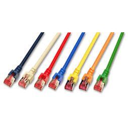 Patchkabel RJ45, CAT6 250Mhz, 25m gelb, S-STP(S/FTP) LSZH,