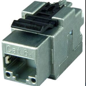 Telegärtner Modul, AMJ, CAT6A, TP/LSA, Snap-In, 2-Pack, T568A, (Keystone)