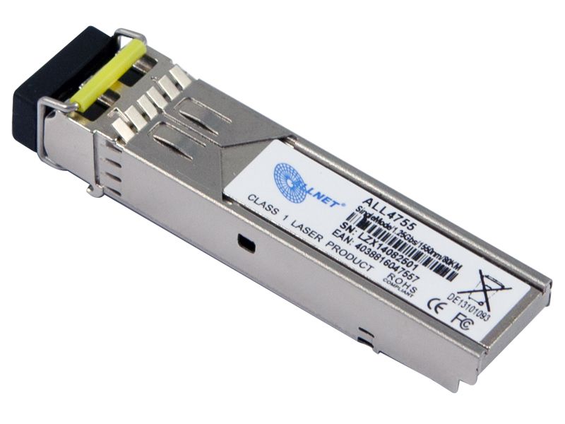 ALLNET Switch Modul ALL4755 Mini-GBIC Modul,1000Mbit,ZX/LC, 80Km, Singlemode,