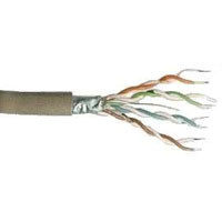Kabel 600MHz, CAT7, S-STP(S/FTP), Patchkabel(flex), 100m Ring, LSZH, Grau, VOKA