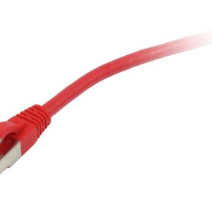 Patchkabel RJ45, CAT5e 100Mhz, 1.0m rot, FTP(F/UTP), Synergy 21,