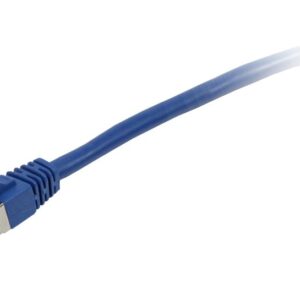 Patchkabel RJ45, CAT5e 100Mhz, 0.25m blau, S-FTP(SF/UTP), Synergy 21,