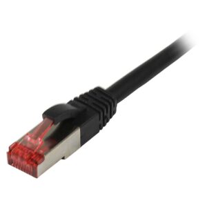 Patchkabel RJ45, CAT6 250Mhz, 2m schwarz, S-STP(S/FTP), LSZH, Synergy 21,