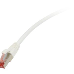 Patchkabel RJ45, CAT6 250Mhz, 3m weiss, S-STP(S/FTP), LSZH, Synergy 21,