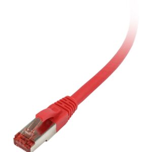 Patchkabel RJ45, CAT6 250Mhz, 5m rot, S-STP(S/FTP), LSZH, Synergy 21,