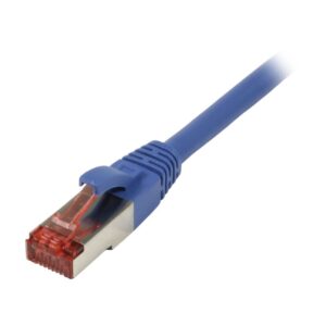 Patchkabel RJ45, CAT6 250Mhz, 30m blau, S-STP(S/FTP), LSZH, Synergy 21,