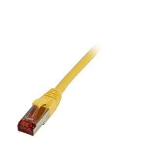 Patchkabel RJ45, CAT6 250Mhz, 30m gelb, S-STP(S/FTP), LSZH, Synergy 21,