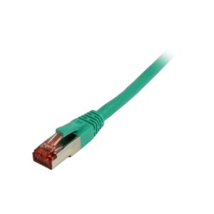 Patchkabel RJ45, CAT6 250Mhz, 30m grün, S-STP(S/FTP), LSZH, Synergy 21,