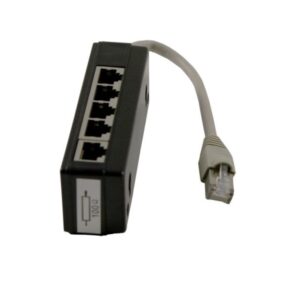 Kabel TK ISDN Verteiler 5fach, mit Widerstand, Synergy 21,
