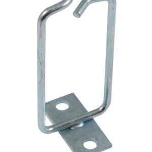 ALLNET 19"zbh. Kabelbügel einzeln, B40xT80mm, mitte, vorne offen,