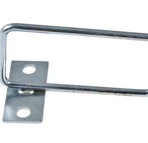 ALLNET 19"zbh. Kabelbügel einzeln, B40xT80mm, außen, seitlich offen,