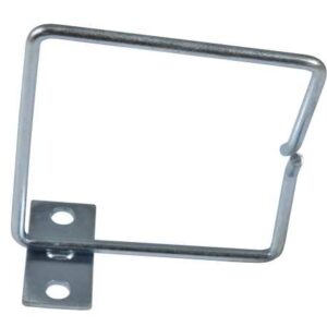 ALLNET 19"zbh. Kabelbügel einzeln, B80xT80mm, außen, seitlich offen,