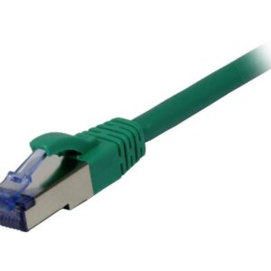 Patchkabel RJ45, CAT6A 500Mhz, 40m, grün, S-STP(S/FTP), AWG26, LSZH, Synergy 21