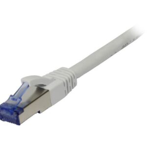 Patchkabel RJ45, CAT6A 500Mhz, 15m, weiss, S-STP(S/FTP), AWG26, LSZH, Synergy 21