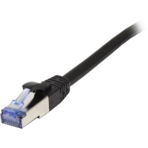 Patchkabel RJ45, CAT6A 500Mhz, 3m, schwarz, S-STP(S/FTP), AWG26, LSZH, Synergy 21