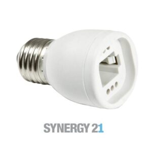 Synergy 21 LED Adapter für LED-Leuchtmittel E27->G23/G24
