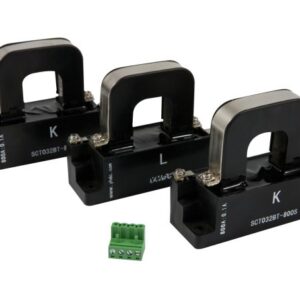 ALLNET MSR Powermeter Zubehör 800 Ampere Induktionsklemmen Set