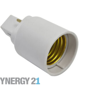 Synergy 21 LED Adapter für LED-Leuchtmittel G24->E27