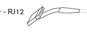SNOM 7XX EHS Kabel für Jabra/Plantronics