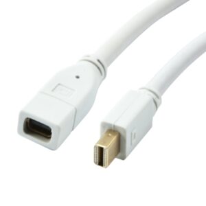 Kabel Video DisplayPort Mini 1.1 => DisplayPort Mini, BU/ST, 3m, Ultra HD 4K*2K 3840*2160@30hz 4:4:4 8bit, Synergy21,