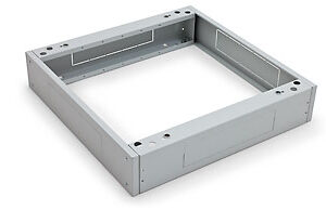 Triton 19"Schrank,zbh. Sockel, B800xT1000, Lichtgrau, bis 1900Kg, universell(ausgenommen RSX)